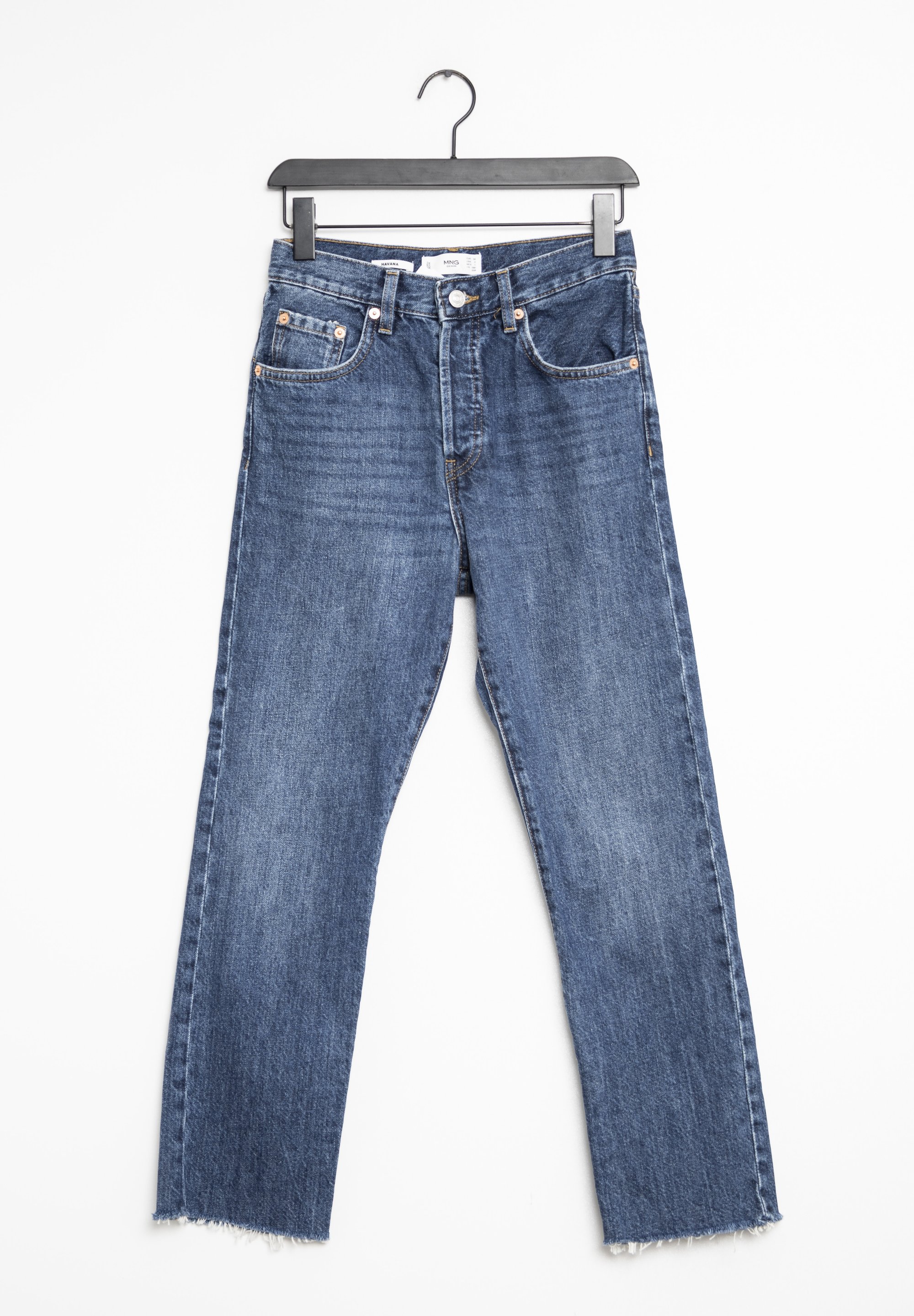 Mango Straight leg jeans blue (Pre-owned)