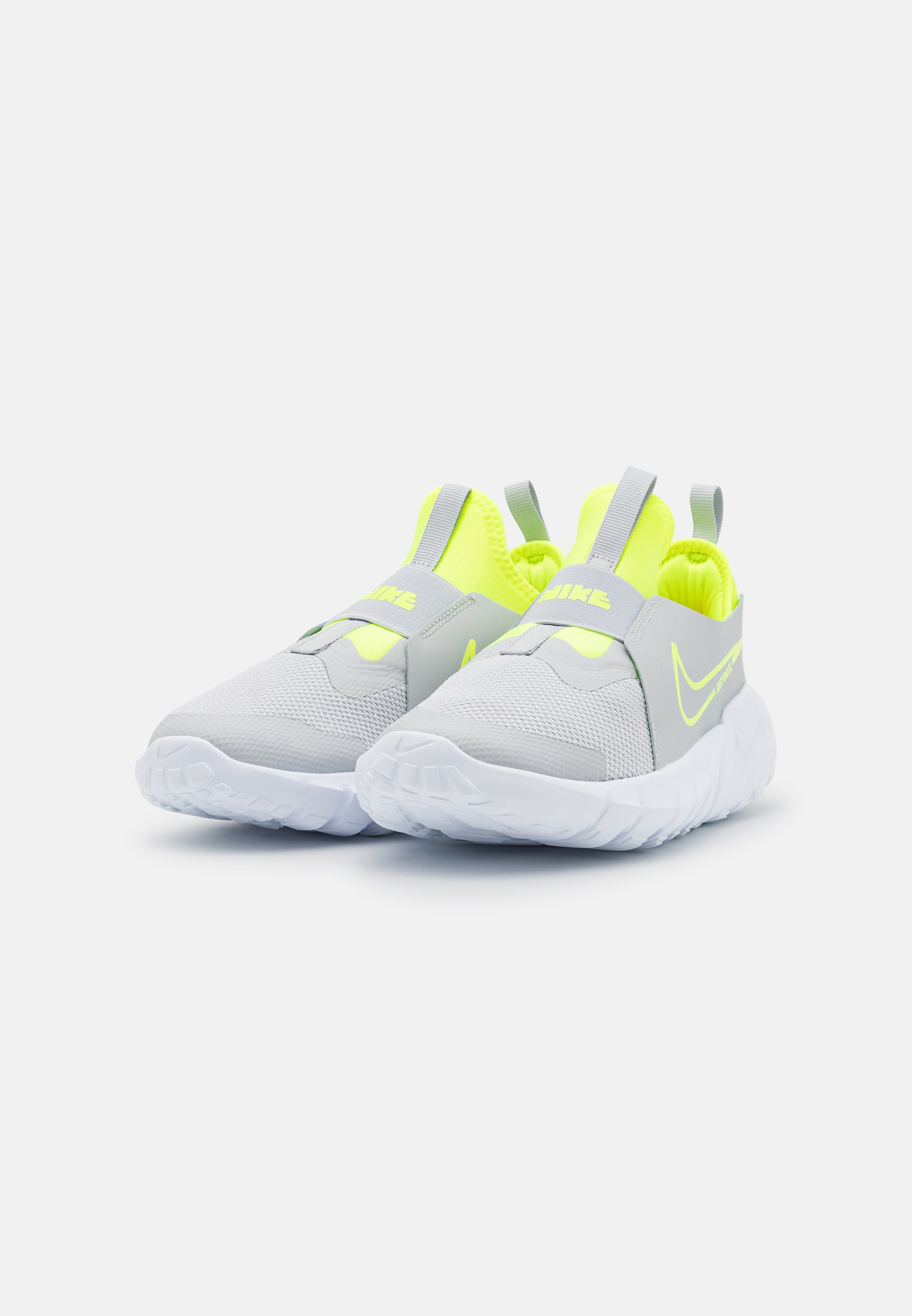 Nike Performance FLEX RUNNER 2 UNISEX - Scarpe running neutre - grey  fog/volt/photo blue/grigio - Zalando.it