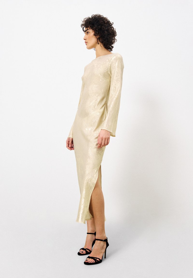 FRNCH PAMELIA - Maxi dress - champagne/beige - Zalando