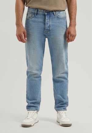 LOGAN 5-POCKET - Jeans Tapered Fit - gare stone blue