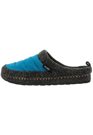 Slippers - petrol blue