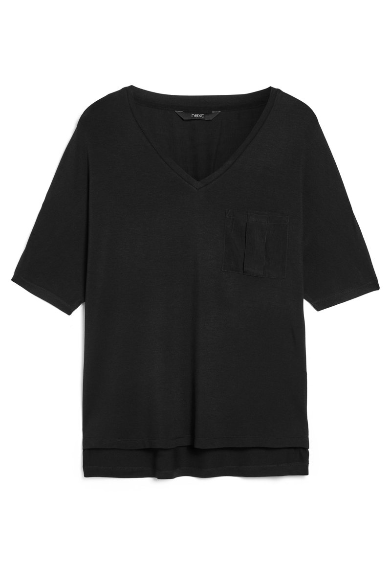 Next T-shirt basic zwart