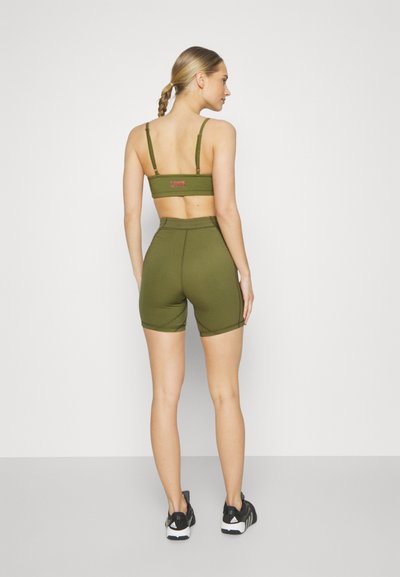 7 DAYS Active PANELLED BIKE SHORTS - Κολάν - capulet olive