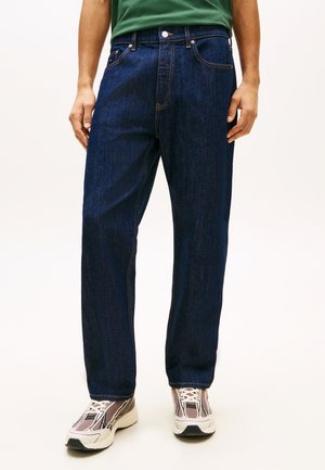 Tommy Jeans SONNY STONEWASH REGULAR TAPERED LEG JEANS - Straight leg jeans - dark blue