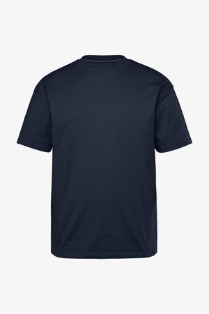 STHUGE, HALBARM OVERSIZED BIS - Basic T-shirt - navy blue