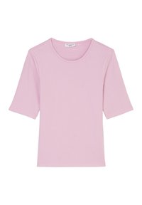 Marc O'Polo DENIM MIT FEINER STRUKTUR - Basic T-shirt - chilled violet