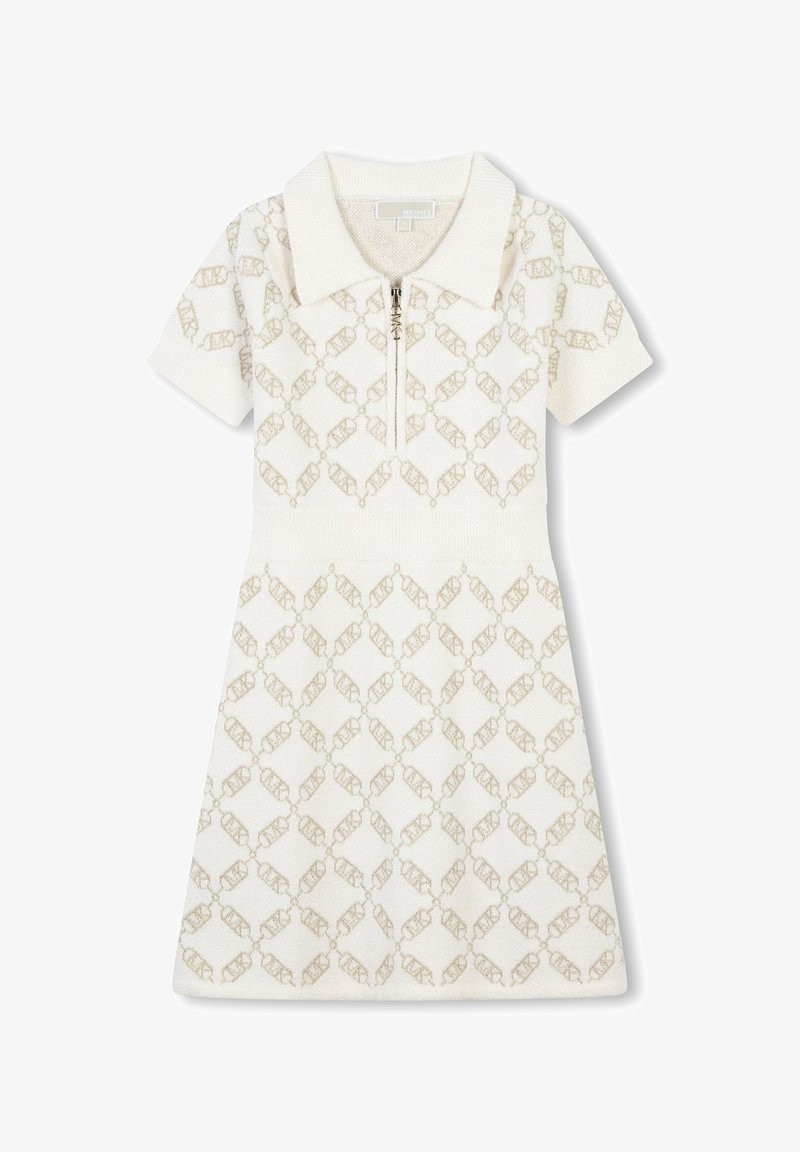 Michael Kors Kids DRESS - Stickad klänning - cream