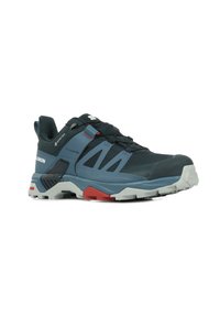 Salomon X ULTRA 4 GORE TEX - Hiking shoes - carbon bering sea pearl blue