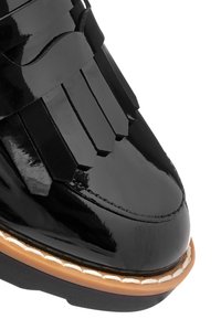 Next PATENT WIDE FIT LOAFERS - Čevlji brez vezalk - black