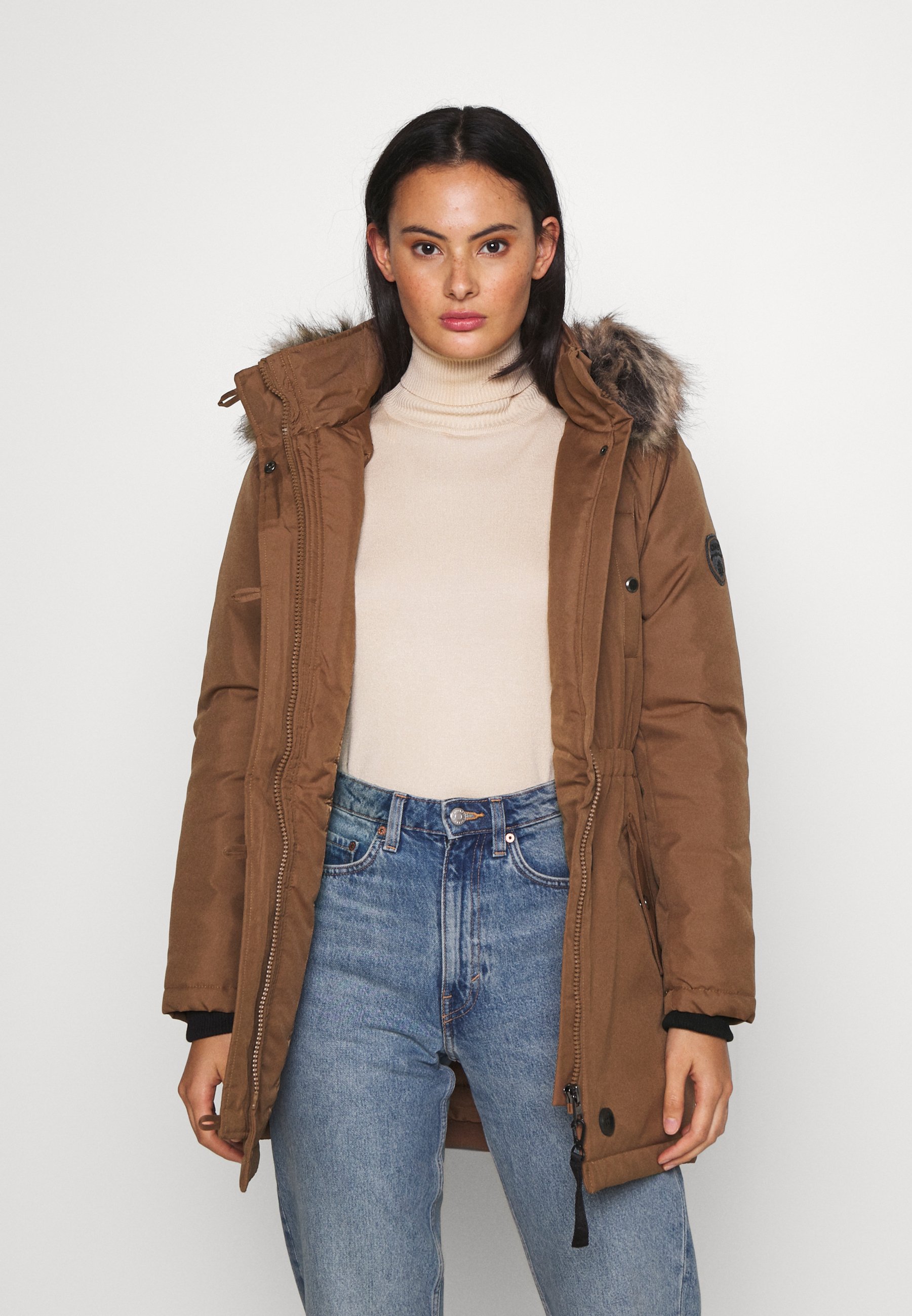 ONLY ONLIRIS - Abrigo de invierno - toasted coconut/tierra - Zalando.es