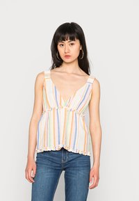 ONLY ONLTINNA STRAP - Top - flame orange/multi