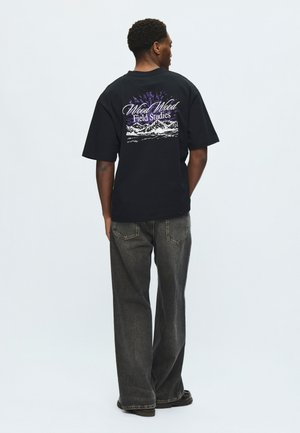 WOOD WOOD, T-Shirt print - black