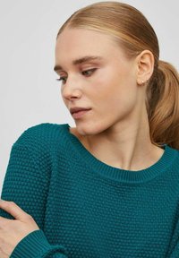VILA VIDALO O-NECK - Stickad tröja - shaded spruce