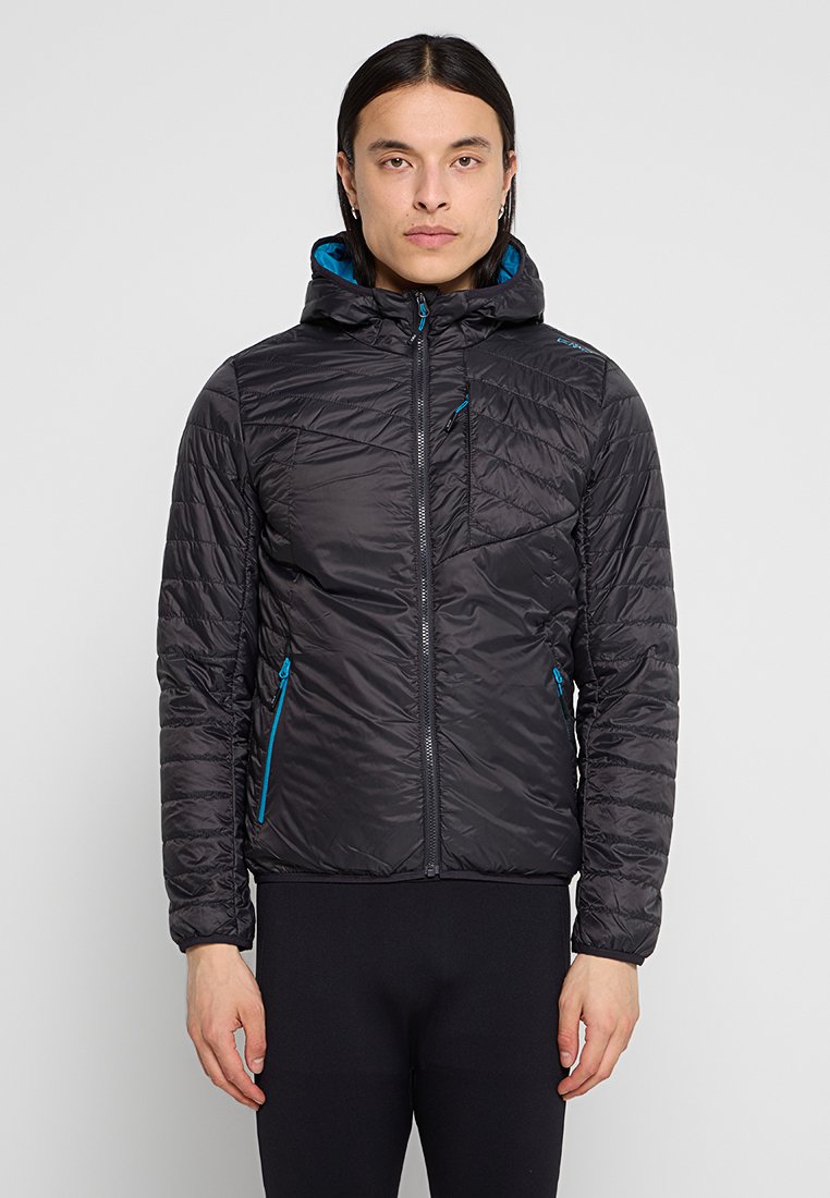 CMP Jas donkergrijs gemêleerd