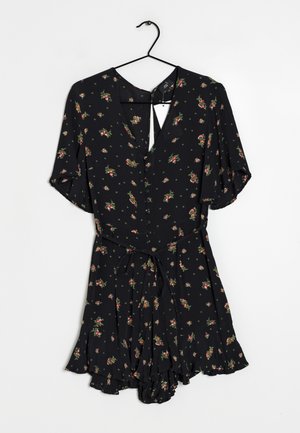 River Island, Jumpsuit - black