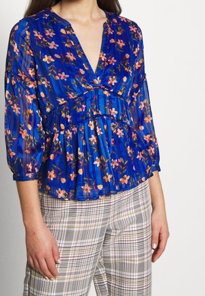 Blouse - blue