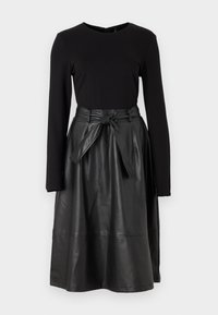 ONLMADDIE MIX DRESS - Kjole - black