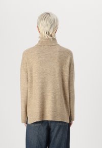 Vero Moda VMJUPITER HIGHNECK - Pullover - silver mink