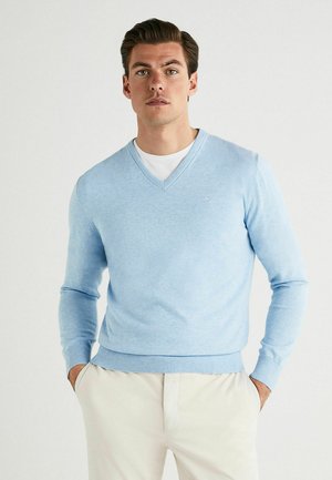 Jumper - blue marl