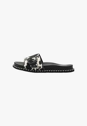 Tamaris, Pantolette flach - black cow