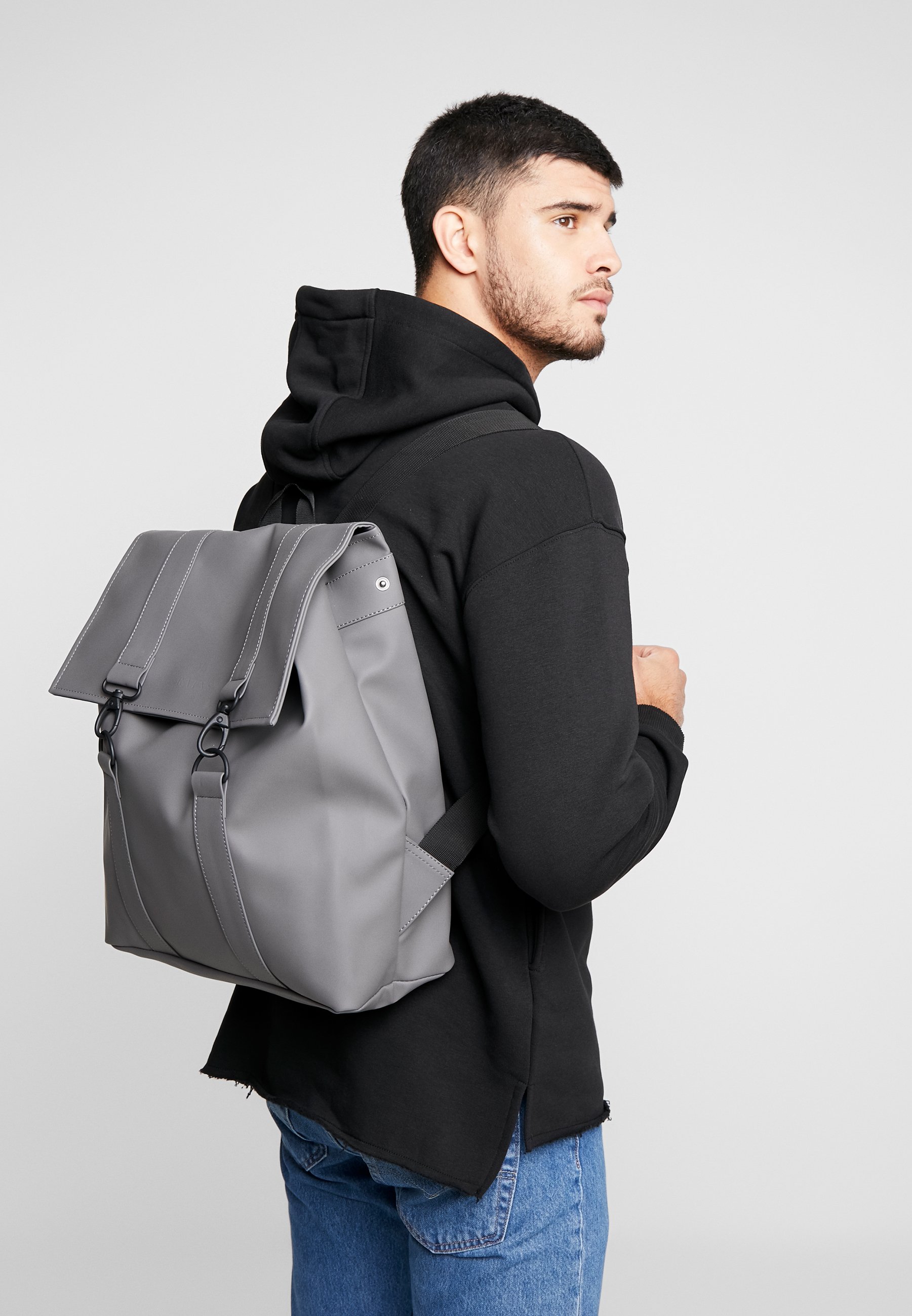 Rains BAG UNISEX - Zaino - charcoal/grigio scuro - Zalando.it