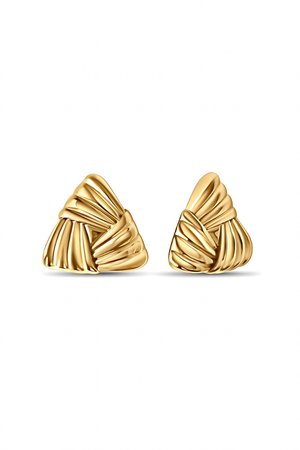 KALMAR TRIANGLE - Ohrringe - gold-coloured
