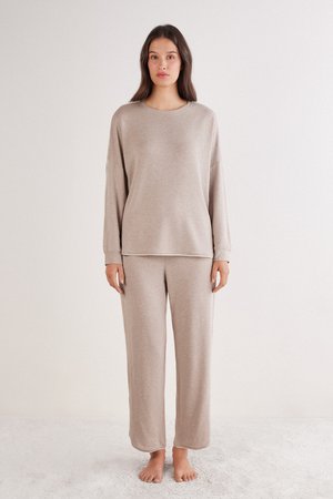 Intimissimi SET - Nachtwäsche Set - beige