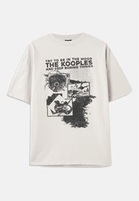 T-shirts med print - light grey