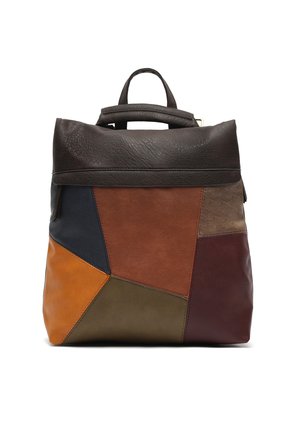 Zaino - brown khaki red
