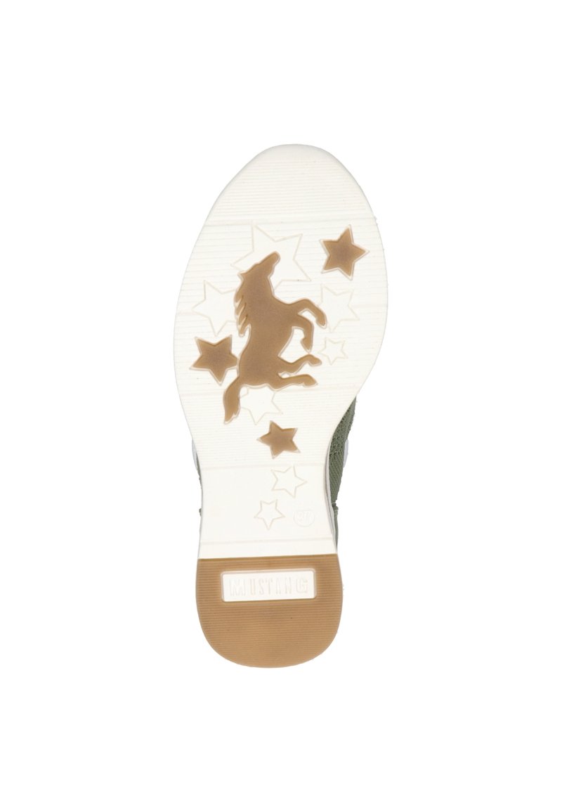 Damen Sneaker low | Mustang Sneaker low groen/grün - EQ57654 Damen Sneaker low | Mustang Sneaker low groen/grün - EQ57654