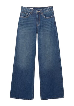 Wide Leg - dark-blue denim