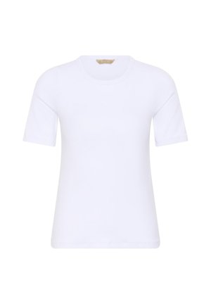Culture, CUALYSSA RIB - T-shirt basic - white