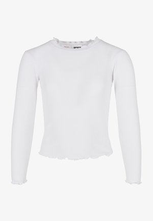 LONGSLEEVE - Strickpullover - white