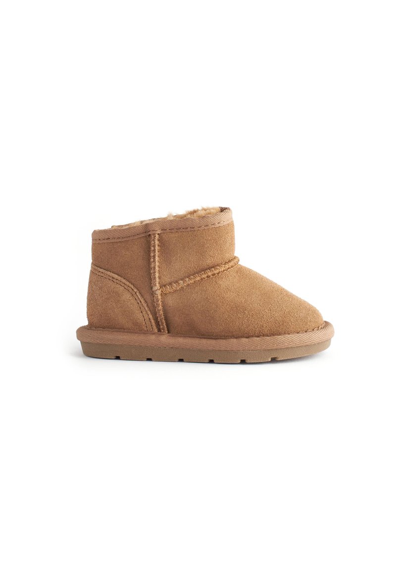 Next - PULL-ON STANDARD - Lära-gå-skor - tan brown suede, Förstora