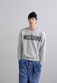 MOSCHINO FELPA - Sudadera - grigio
