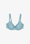 Merevítős melltartó - silver blue