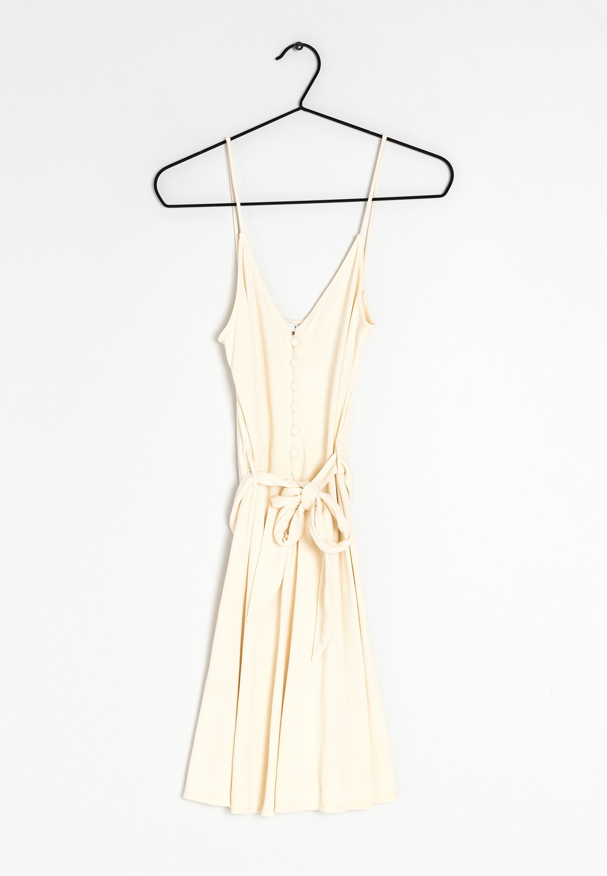 mango bow knitted dress Knitted dress with bow neckline - Women