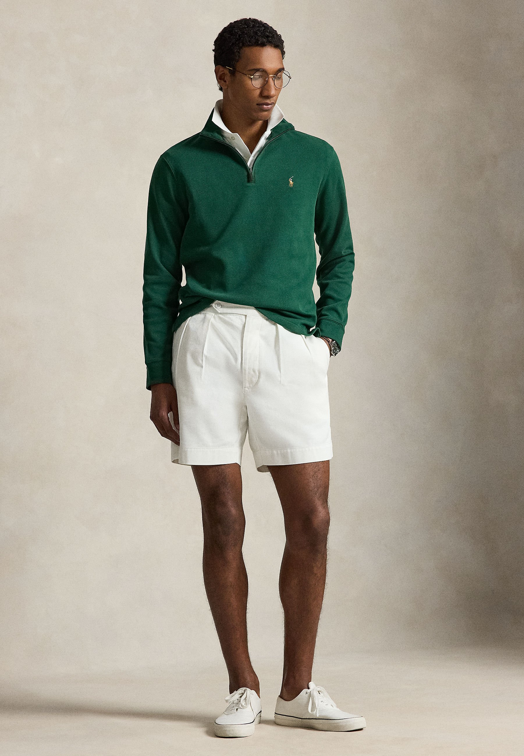 Polo Ralph Lauren ESTATE QUARTER-ZIP PULLOVER - Sweatshirt - new