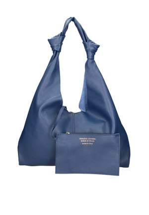 SHOULDER - Shopper - blue