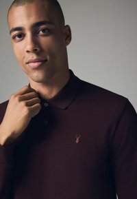Next LONG SLEEVE  - REGULAR FIT - Polo majica - fig purple
