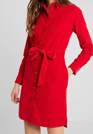 Vestido camisero - red