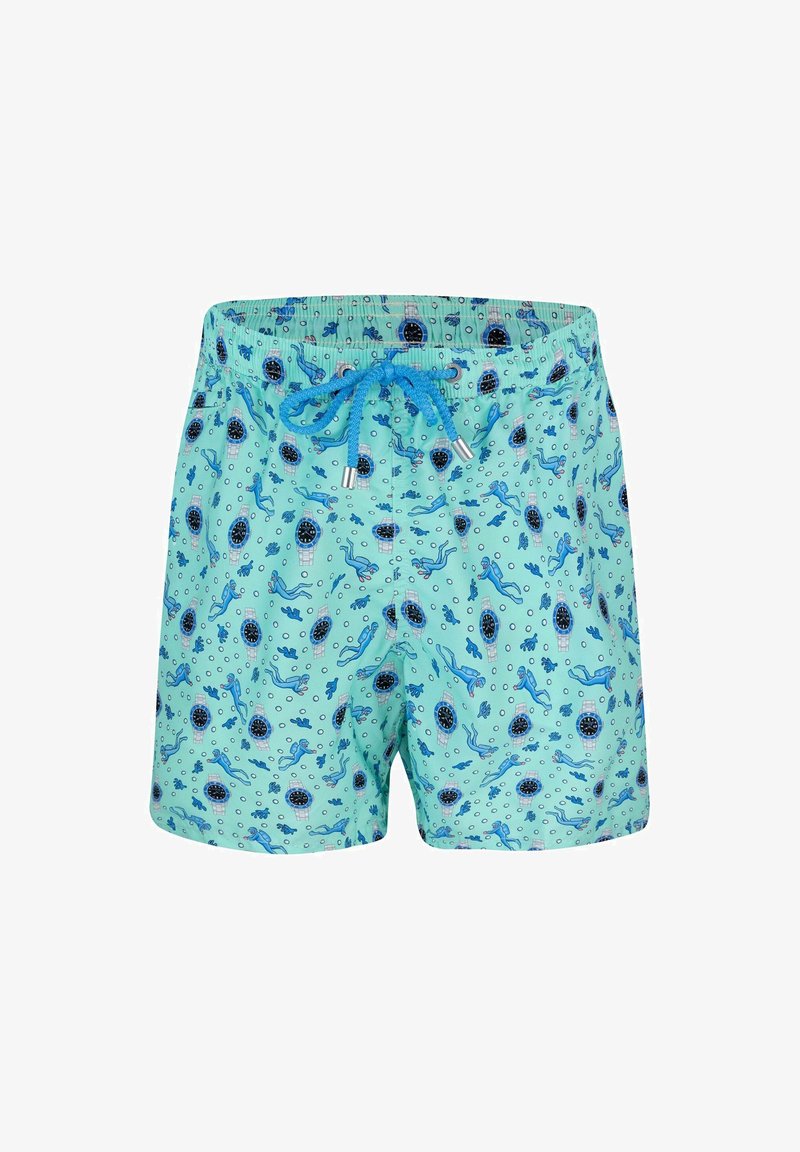 MC2 Saint Barth LIGHTNING - Shorts da mare - celeste
