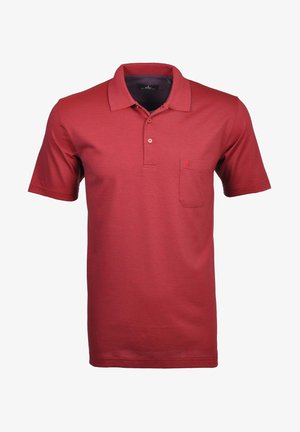 SOFT FEIN GESTREIFT - Polo shirt - rot