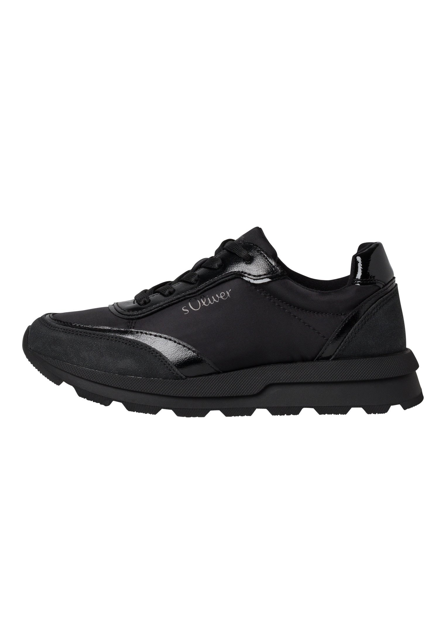 s oliver sneakers black