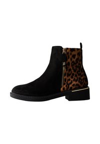 SUEDETTE LEOPARD - Lage laarzen - brown pattern