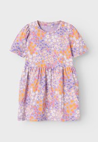 Name it 2ER PACK BEQUEMES MIDI  - Jerseykleid - altrosa