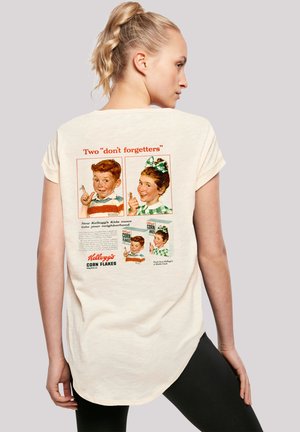 Print T-shirt - whitesand