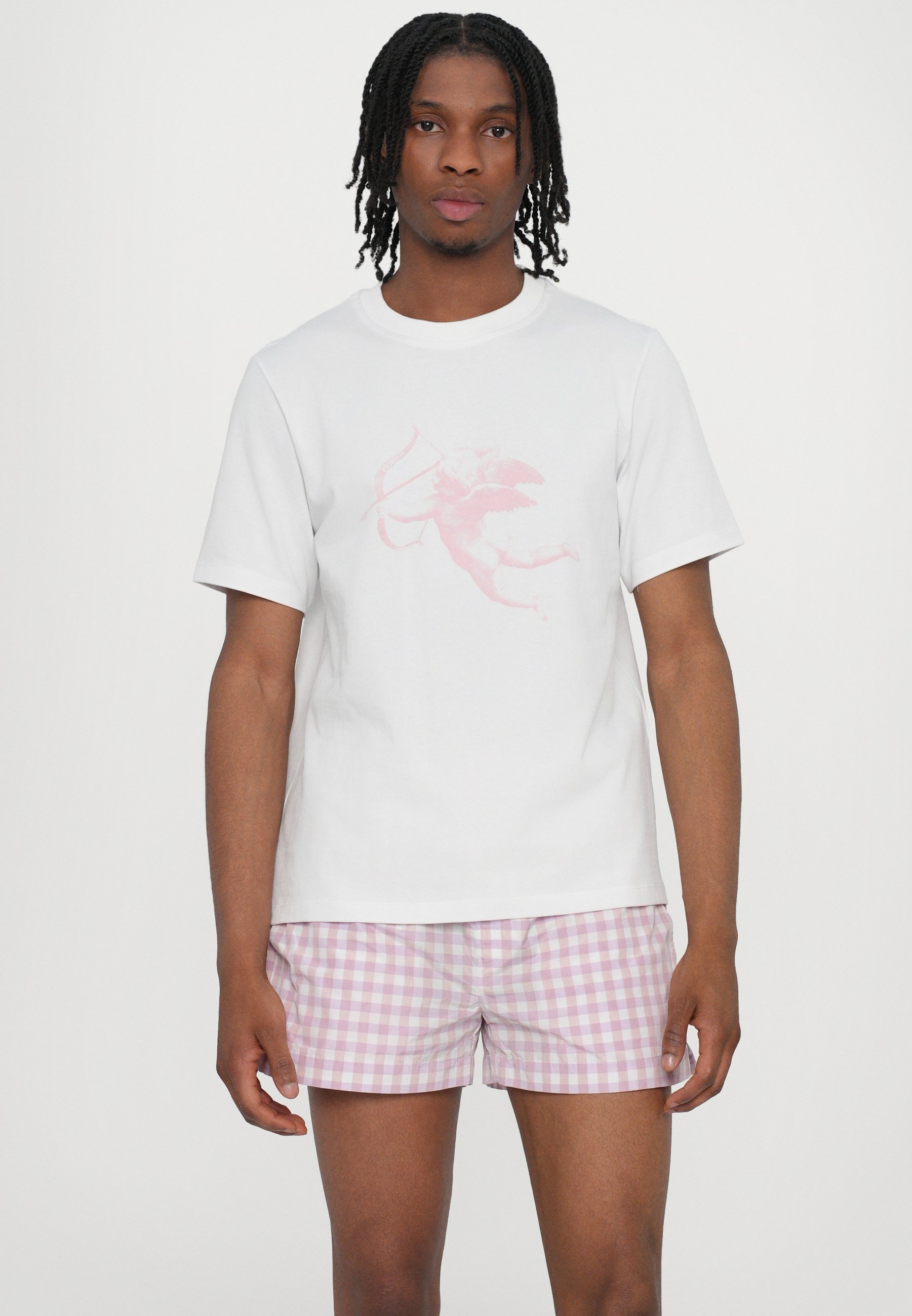 Fiorucci GINGHAM UNISEX - Shorts - pink - Zalando.co.uk