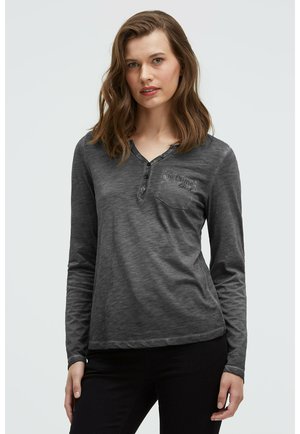 SERAFINO- MIT RÜCKEN-PRINT - Langarmshirt - black