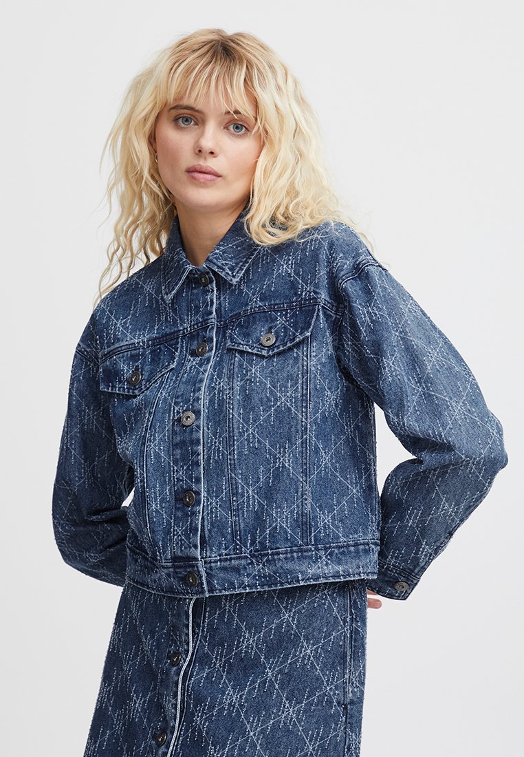 Ichi Spijkerjas donkerblauw Ichi Spijkerjas donkerblauw